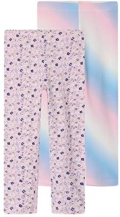 Name It - NkfVivian - 3/4 Leggings - Parfait Pink - 2-pack