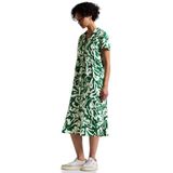 Street One - Midi-Jurk - Gedessineerd - Linnen - Met Steekzakken