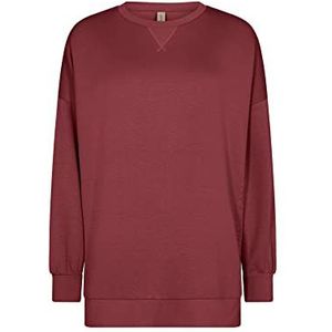 SOYACONCEPT Women's SC-Banu 95 Sweatshirt, 4870 Wine, Large