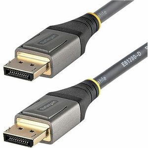 StarTech.com 3m VESA Gecertificeerde DisplayPort 1.4 Kabel - 8K 60Hz HDR10 - Ultra HD 4K 120Hz Video - DP 1.4 Kabel - Voor Schermen/Monitors/Displays - DisplayPort naar DisplayPort - M/M (DP14VMM3M)