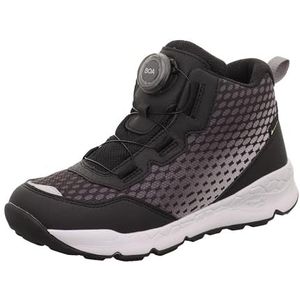 Superfit Jungen FREE RIDE leicht gefütterte Gore-Tex Sneaker, SCHWARZ/HELLGRAU 0000