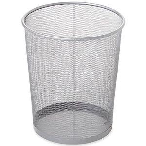 Rubbermaid Commercial 5 gal rond mesh wastbasket - zilver