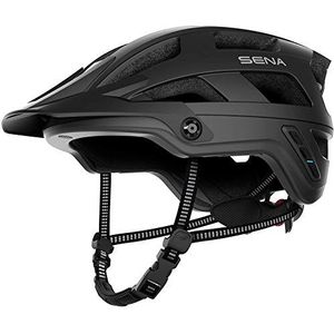 Sena M1 Smart Communications Mountainbike-helmen (mat zwart, maat L)