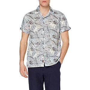 Joe Browns Overhemd met Hawaïaanse print - wit - XXL