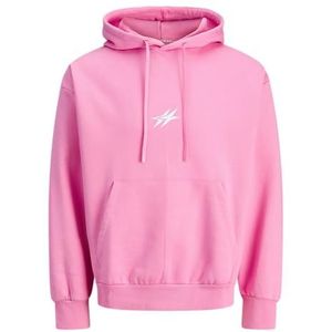 JACK & JONES Jcocnz Berlin Sweat Hood, Fuchsia pink., XL