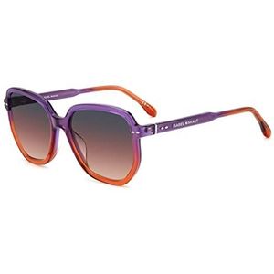 ISABEL MARANT IM 0097/G/S bril, violet oranje, 57 voor dames, violet/oranje