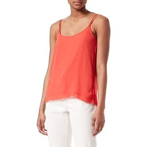 ESPRIT Collection Top met dubbele spaghettibandjes, 630/rood, L