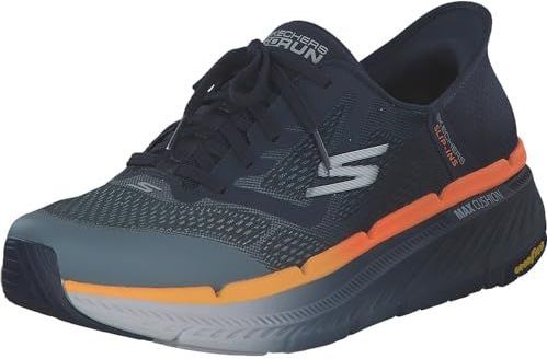 Skechers - Max Cushioning Premier 2.0 Ascendant II - Sneakers - Marineblauw en Oranje