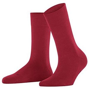 FALKE Dames Sokken Sensitive New York W SO Lyocell Met comfort tailleband 1 Paar, Rood (Scarlet 8228) nieuw - milieuvriendelijk, 35-38
