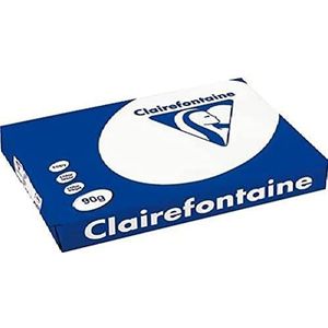 Clairefontaine 1950C transparant papier, A4, 100 g/m2, 500 vel, wit A3 90 g/m² Wit.