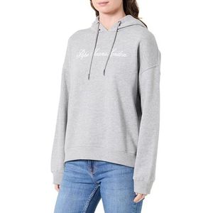 Pepe Jeans Dames W Basic Hoodie Sweatshirt, Grijs (mergel grijs), M