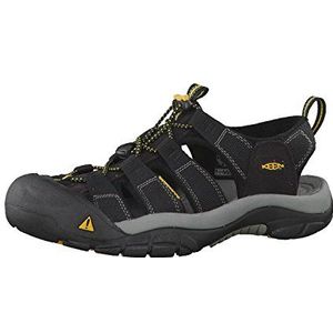 KEEN Newport H2 heren Sandalen, Zwart Zwart, 48 EU