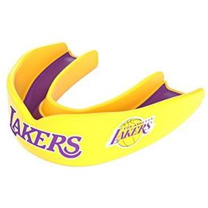 ShockDoctor NBA Basketball Los Angeles Lakers mondbeschermers, geel