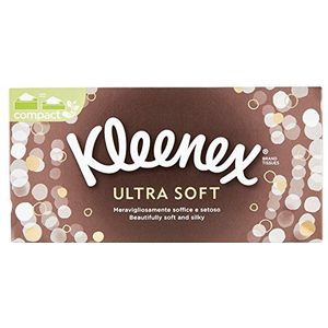 Kleenex Ultrasoft Box zijdepapier, 80 stuks, 1 pakket 1 Pacco
