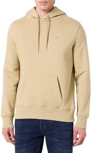 GANT - Sweatshirt - Chamois - Capuchon met Trekkoord - Lange Mouw