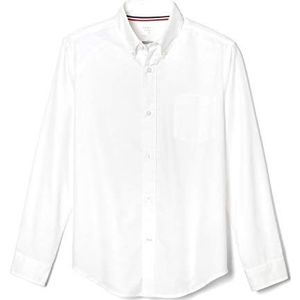 French Toast Overhemd met lange mouwen van Oxfordstof voor jongens, Wit, 18