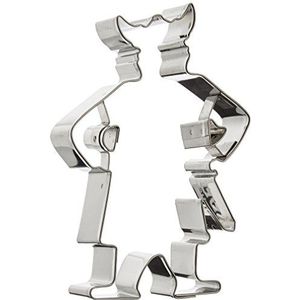Staedter Viking Shape Cookie Cutter, roestvrij staal zilver, 30 x 30 x 30 cm