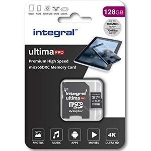 Micro SD-kaart 4K Ultra-HD Video Premium High Speed ​​geheugenkaart Microsdxc 100 MB/s U3 V30 128 GB 128 GB
