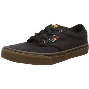 Vans Atwood, sneakers voor jongens, zwart (rasta/black/gum), 27,5 EU