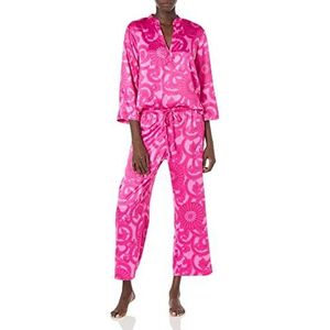 N Natori Vrouwen Arabesque Oth Pj lengte 25 inch binnenbeenlengte 26 inch pyjama set, roze Nectar, M, Roze Nectar, M