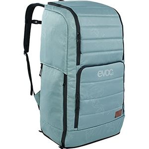 EVOC GEAR BACKPACK 90, veelzijdige wandelrugzak (stabiele tas, comfortabele trekkingrugzak, rugzak met veel opbergruimte, afmetingen: 27 x 70 x 40 cm, volume: 90 l), Staal