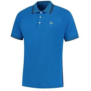 Dunlop Club Polo voor heren, sport, tennis, poloshirt, blauw/marineblauw, blauw/navy, XL