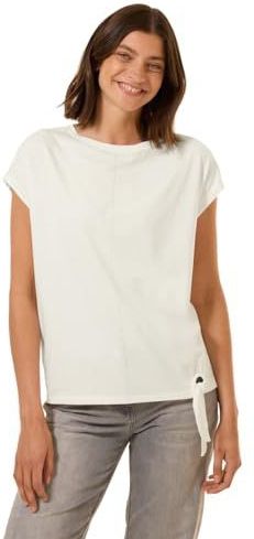 Cecil - Dames Shirt - Wit - Katoenmix met Stretch