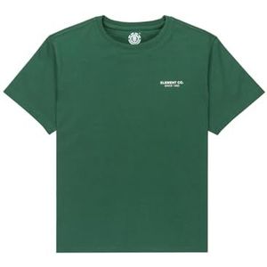 Element - T-shirt - Donkergroen - Korte Mouwen - 100% Katoen