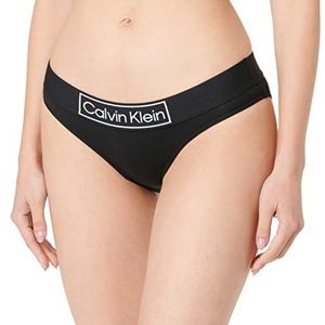 Calvin Klein Bikini-stijl ondergoed voor dames, Zwart (zwart), S