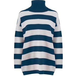 LTB Jeans Fayoso Pullover voor dames, Navy White Stripe 962, XS