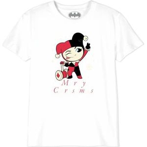dc comics T-shirt voor jongens, Wit, 10 Jaar