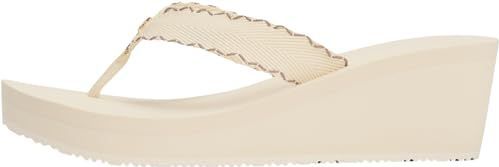 Tommy Hilfiger - Sleehak Sandalen - Donkerblauw - 100% Polyester