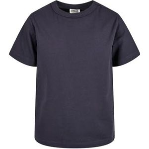 Urban Classics - Organic Basic Kinder T-shirt - Kids 134 - Blauw