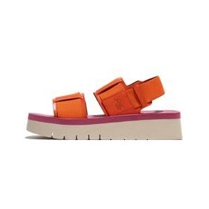 Fly London Soru277fly damessandalen, Scarlet Orange Lilac, 40 EU