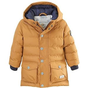 first instinct by killtec unisex PU gewatteerde parka met capuchon FIOW 11 MNS QLTD PRK, camel, 74/80, 38738-000