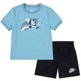 Nike Shorts Set - T-Shirt/Shorts - Zwart - Nike - 12 mnd - Shorts