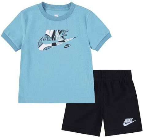 Nike Shorts Set - T-Shirt/Shorts - Zwart - Nike - 12 mnd - Shorts