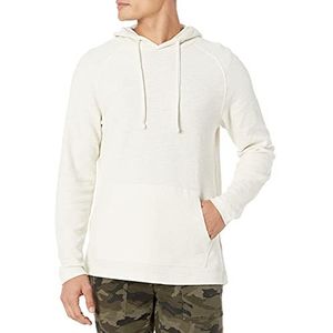 Amazon Brand - Goodthreads Heren Lange mouwen Slub Thermal Pullover Hoodie,Ivoor,XL