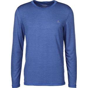 Ondershirt Schöffel Men Merino Sport Shirt 1/1 Arm M Blue