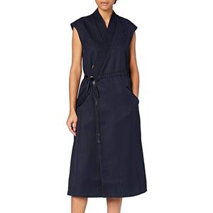 G-STAR RAW Dames Wrap Belted Jurk Dresses, blauw (Naval Blue D18100-c523-1501), XS