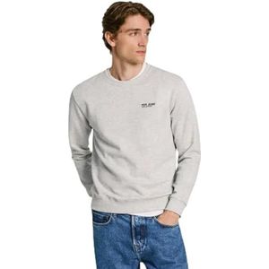 Pepe Jeans Sam Crew Sweatshirt voor heren, Grijs (lichtgrijs Marl), XS