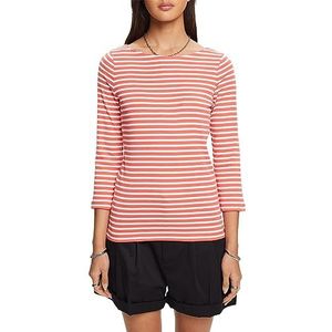 ESPRIT T-shirt voor dames, 642/Coral Red 3, XL