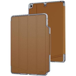 Tech21 EvoFolio hoes voor iPad 7e/8e/9e generatie - slagbescherming, iPad-hoes met weergave in meerdere hoeken, Wake/Sleep Cover - Lichtbruin