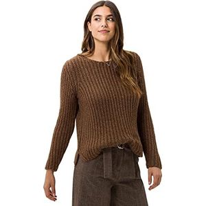 BRAX Dames Style Lisa met glanseffect pullover