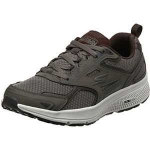 Skechers Free Slip-ins Go Walk Flex-Hands Up Sneakers voor heren, bruin, 8 breed