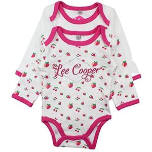 Lee Cooper Set met body voor meisjes, Wit, 1