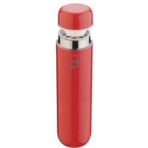 Pioneer DrinkPod thermosfles van roestvrij staal, 0,3 l, dubbelwandig, thermolevensmiddelenhouder, 6 uur warm, 24 uur koel, lekvrij, BPA-vrij, rood