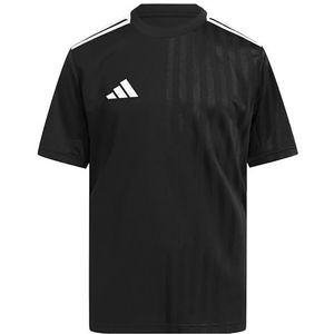 adidas Unisex niños CAMPEON25 JERSEY KIDS, black/white, 11-12 Years