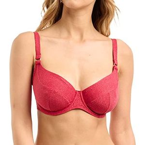 Sans Complexe Reflet bikinitop met beugels voor dames, Kersen, 70C
