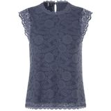 PIECES Blouse 'PCOLLINE'  donkerblauw